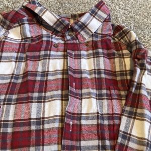 Flannel 2XL button up by croft and barrow. Soft!